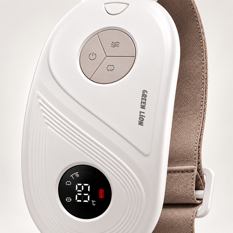 ماساژور گرمکننده و ویبره قاعدگی گرین لاین مدل Menstrual Heating GNMHTMSSRWH