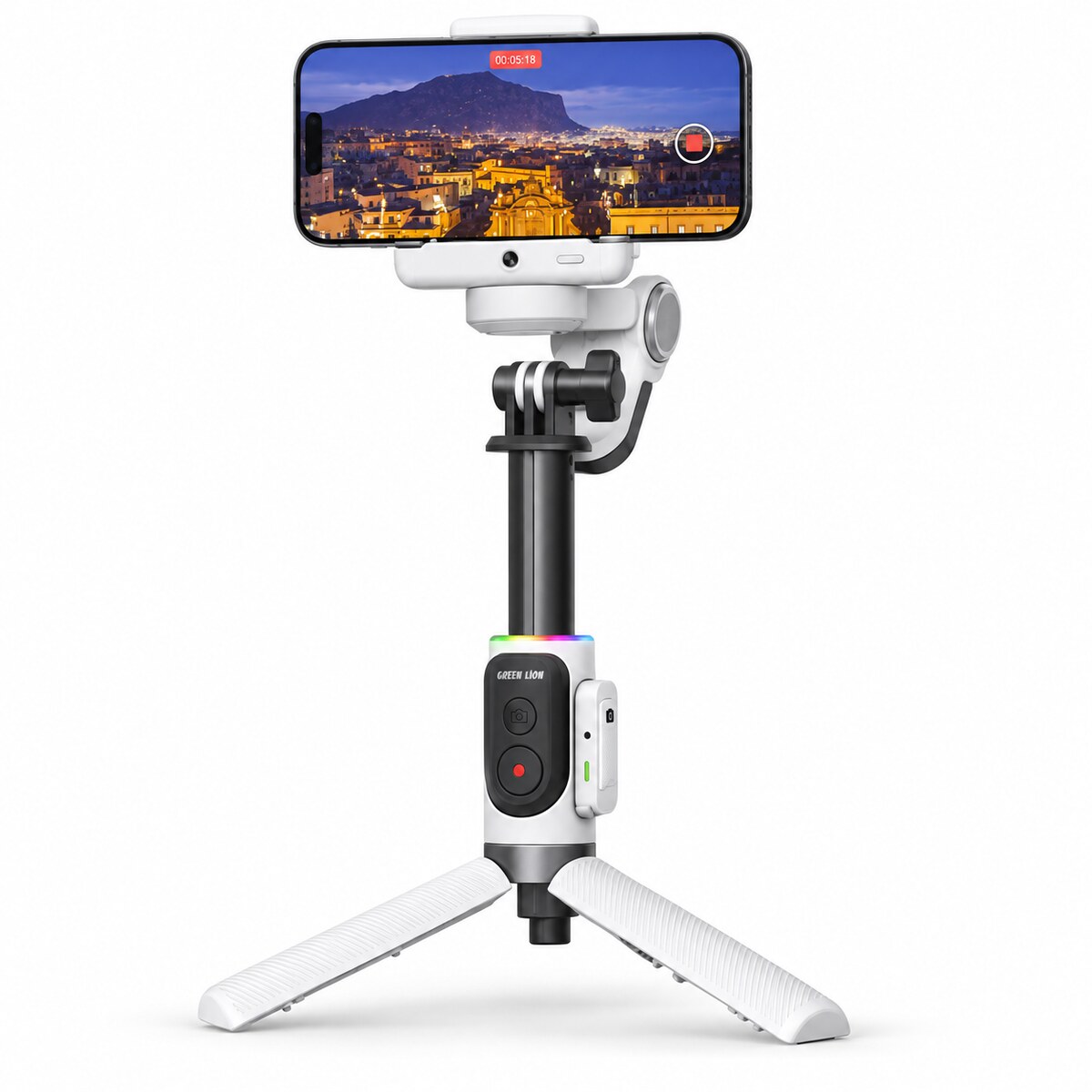 گیمبال و سه‌پایه هوشمند گرین لاین مدل Palermo GL-PX51 با ردیابی چهره