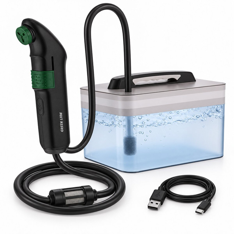 بیده و دوش مسافرتی شارژی گرین لاین مدل Portable Travel Bidet Pro با مخزن ۲.۳ لیتری