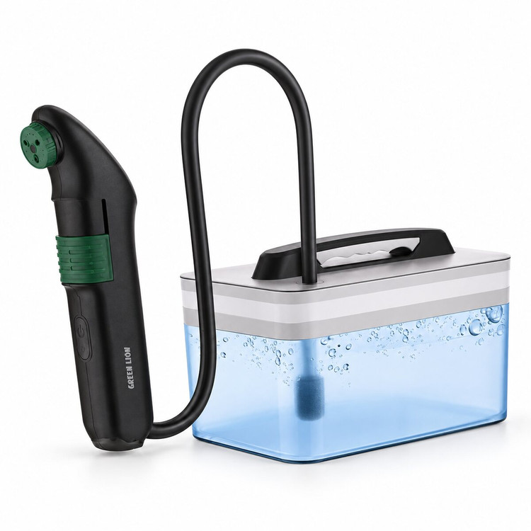 بیده و دوش مسافرتی شارژی گرین لاین مدل Portable Travel Bidet Pro با مخزن ۲.۳ لیتری