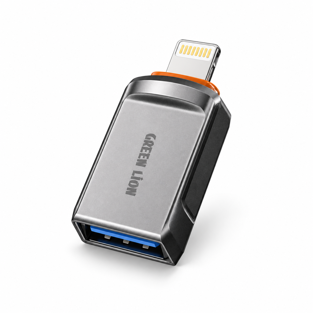 مبدل OTG لایتنینگ به USB-A گرین لاین مدل OTG Adapter کد GNOTGALTAGY